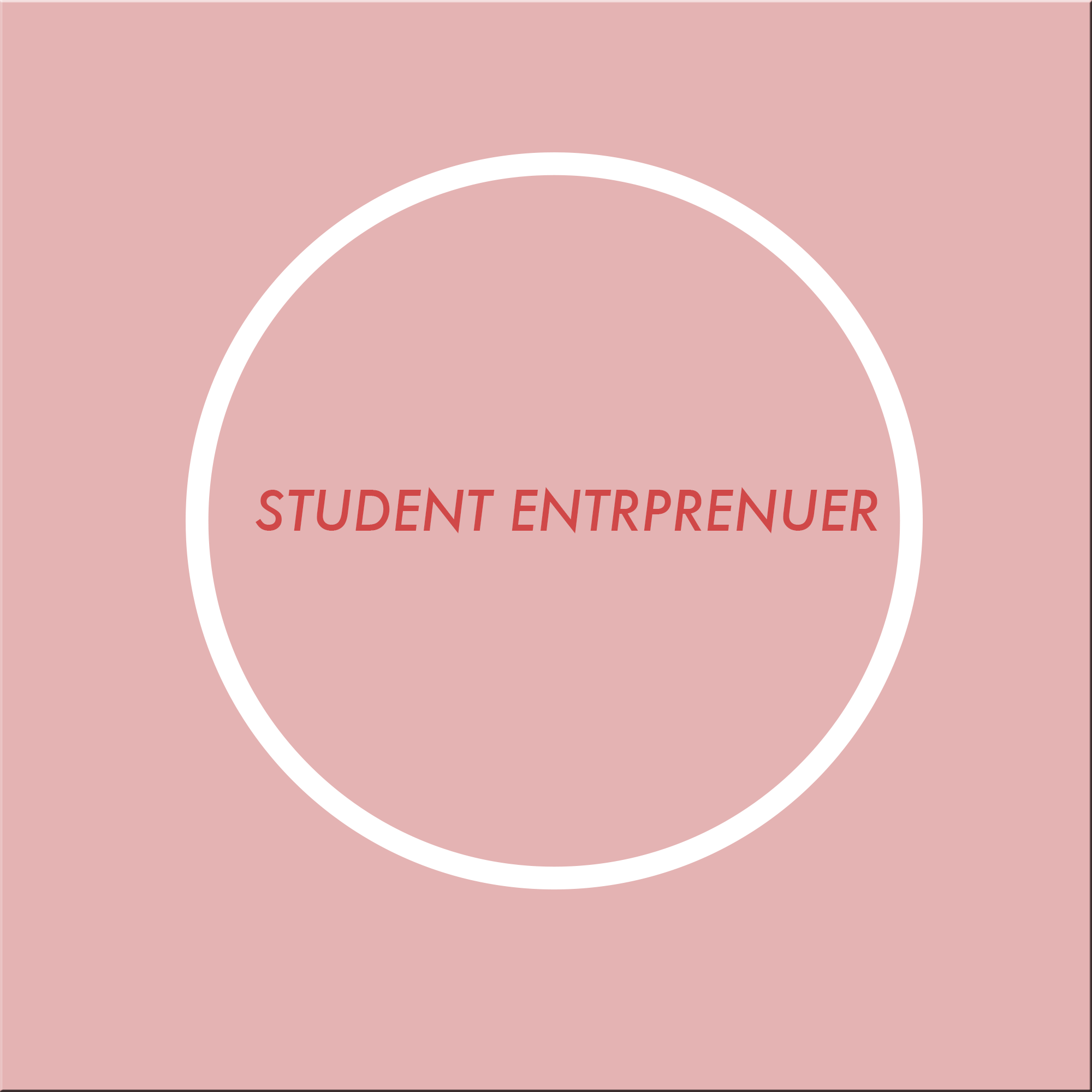 Student Entrepreneur Eathan Currie 40215918