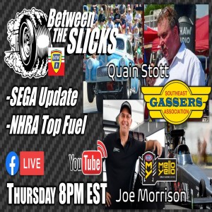 Southeast Gasser Association's Quain Stott & Joe Morrison NHRA Top Fuel For Leverich Racing