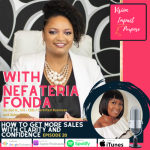 Episode 20 - How to Get More Sales with Clarity and Confidence