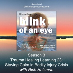 #159 -  Staying Calm in Bodily Injury Crisis with EMT Rich Holzman