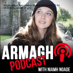 Angel with a harp Niamh Noade launches CD for children’s cancer charity