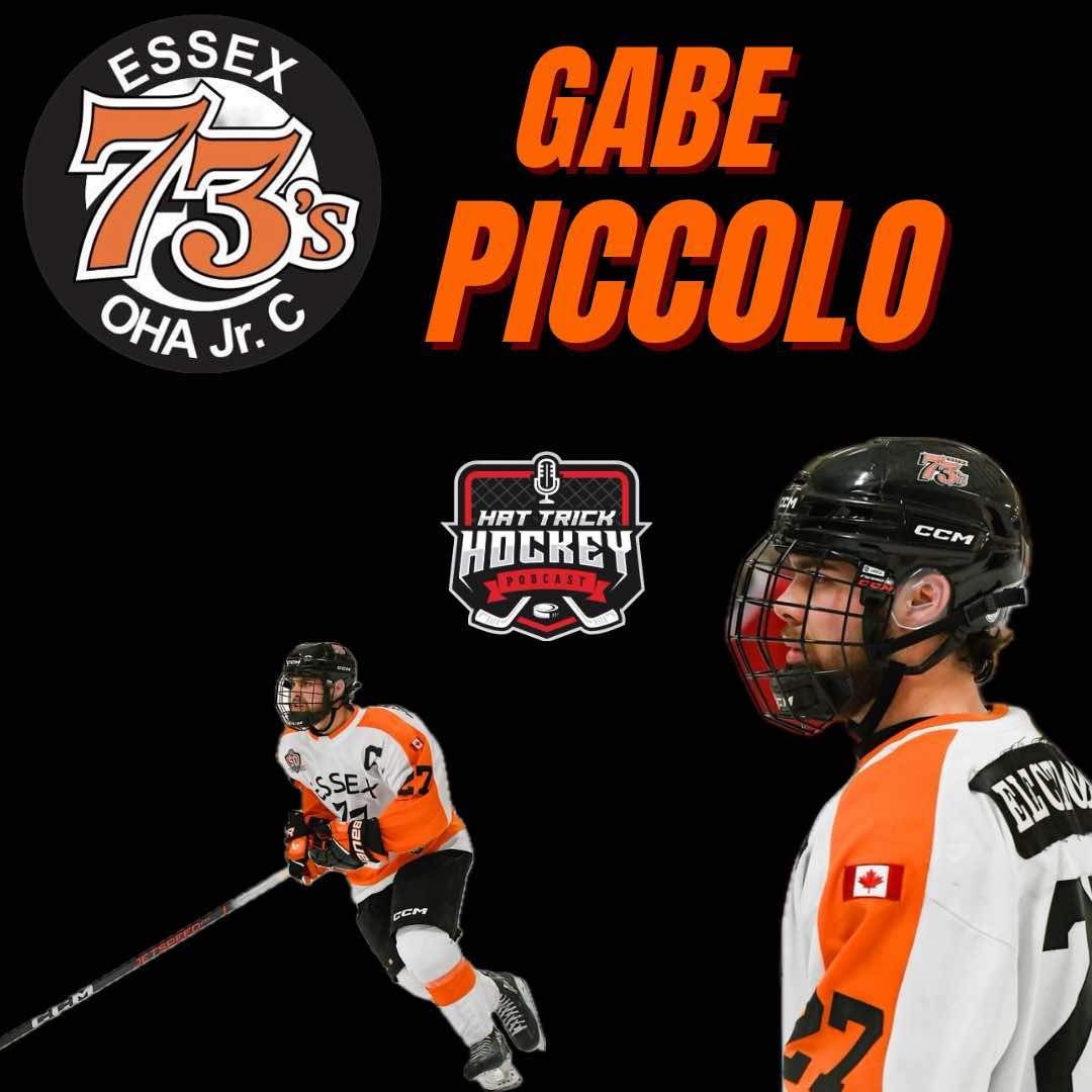 HAT TRICK HOCKEY EPISODE 173 GABE PICCOLO