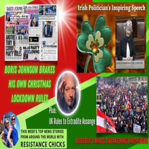BO JO Broke Own Christmas Lockdown Rules, Irish Politician‘s Inspiring Speech World News: 12/12/21