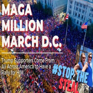MAGA Million March PACKS DC; #March4Trump, Trump Drives in With Motorcade 11/14/2020