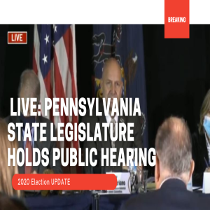 🔴 LIVE  Pennsylvania State Legislature Holds Public Hearing on 2020 Election