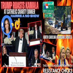 Trump Roasts Kamala At Charity Event - North Carolina Updates- This Week's Top News 10/18/24