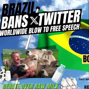 Worldwide Blow To Free Speech - Brazil Bans X/Twitter - Bolsonaro Holds Rally World News 9/1/24