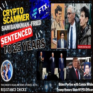 Crypto Scammer SBF Sentenced to 25 Yrs - Trump Honors Slain NYPD Officer Headline News 3/29/24