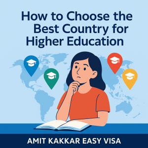 How to Choose the Best Country for Higher Education – Amit Kakkar Easy Visa