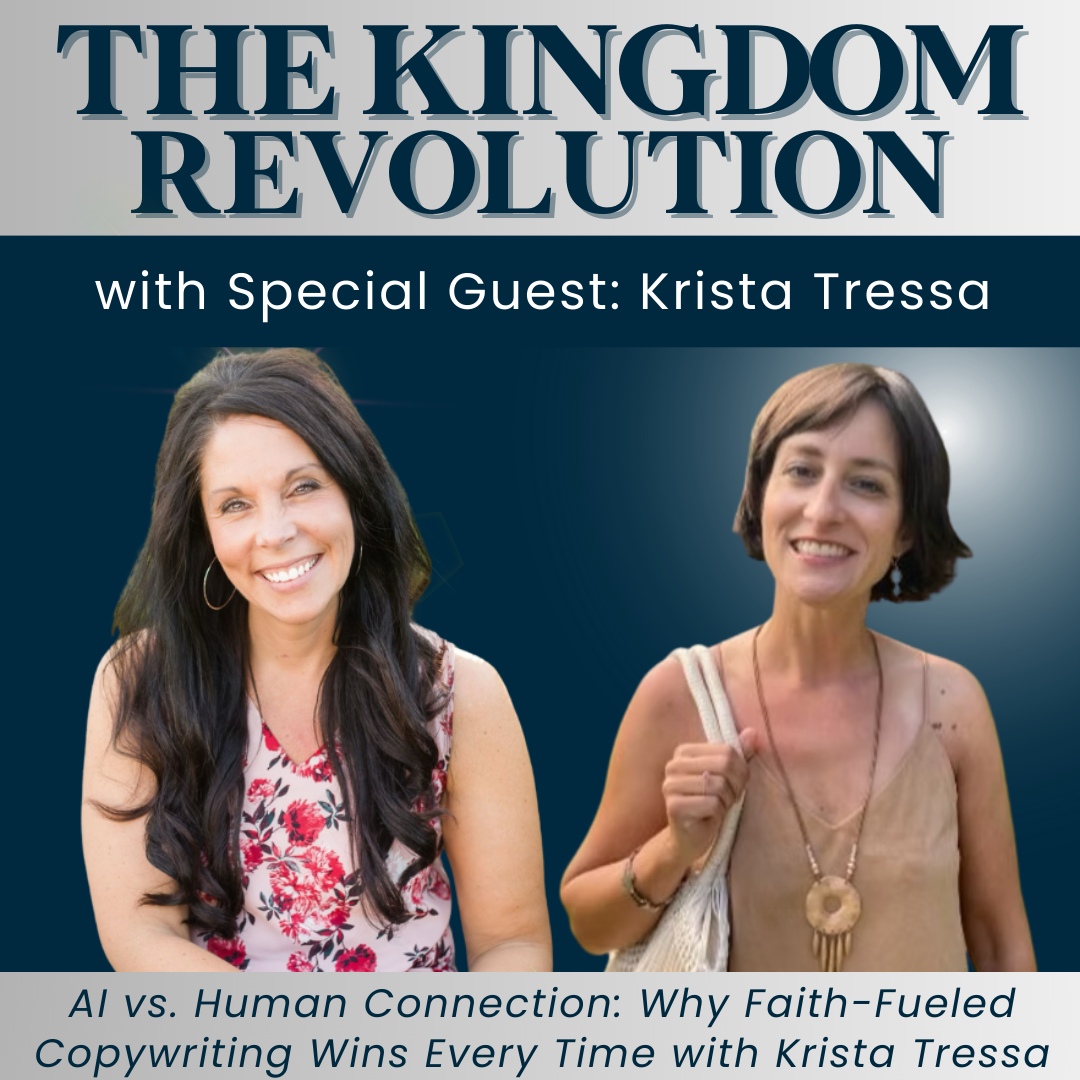 Online Business for Christian Women | The Kingdom Revolution Podcast, Faith, Grow Your Business, Organic Marketing Growth, ditch social media, doing business with God