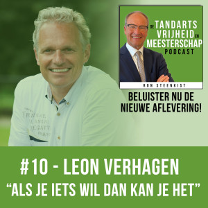 Leon Verhagen ’Als je iets wil dan kan je het’