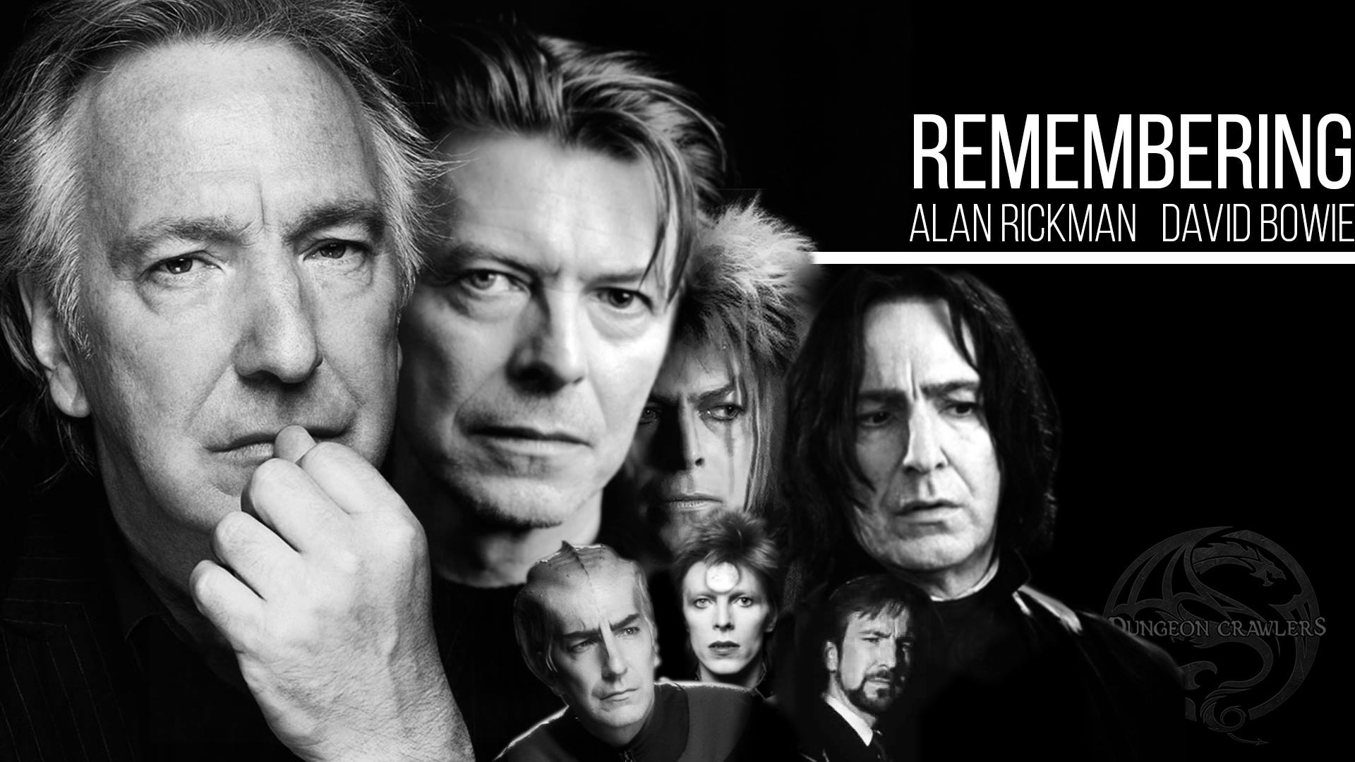 Remembering Alan Rickman & David Bowie