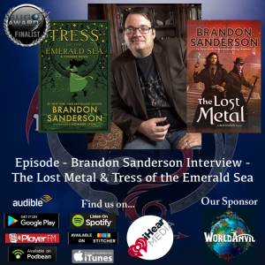 Brandon Sanderson Interview - The Lost Metal and Tress of the Emerald Sea