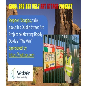 Stephen Douglas, Artist, talks about his Street Art Project celebrating Roddy Doyle's Barrytown Trilogy