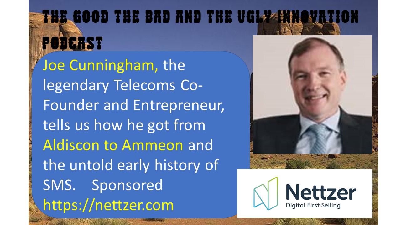 Good, Bad and Ugly Telco, Tech and Innovation:  People,  their stories and their music in 20 minutes - Top 1% Engagement on LinkedIn