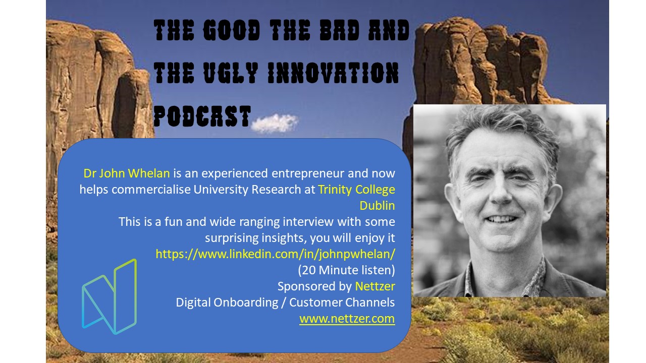Good, Bad and Ugly Telco, AI and Innovation:  People,  their stories and their music in 20 minutes - Top 1% Engagement on LinkedIn