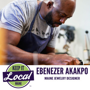 Episode 50: Ebenzer Akakpo - Maine Jewelry Designer