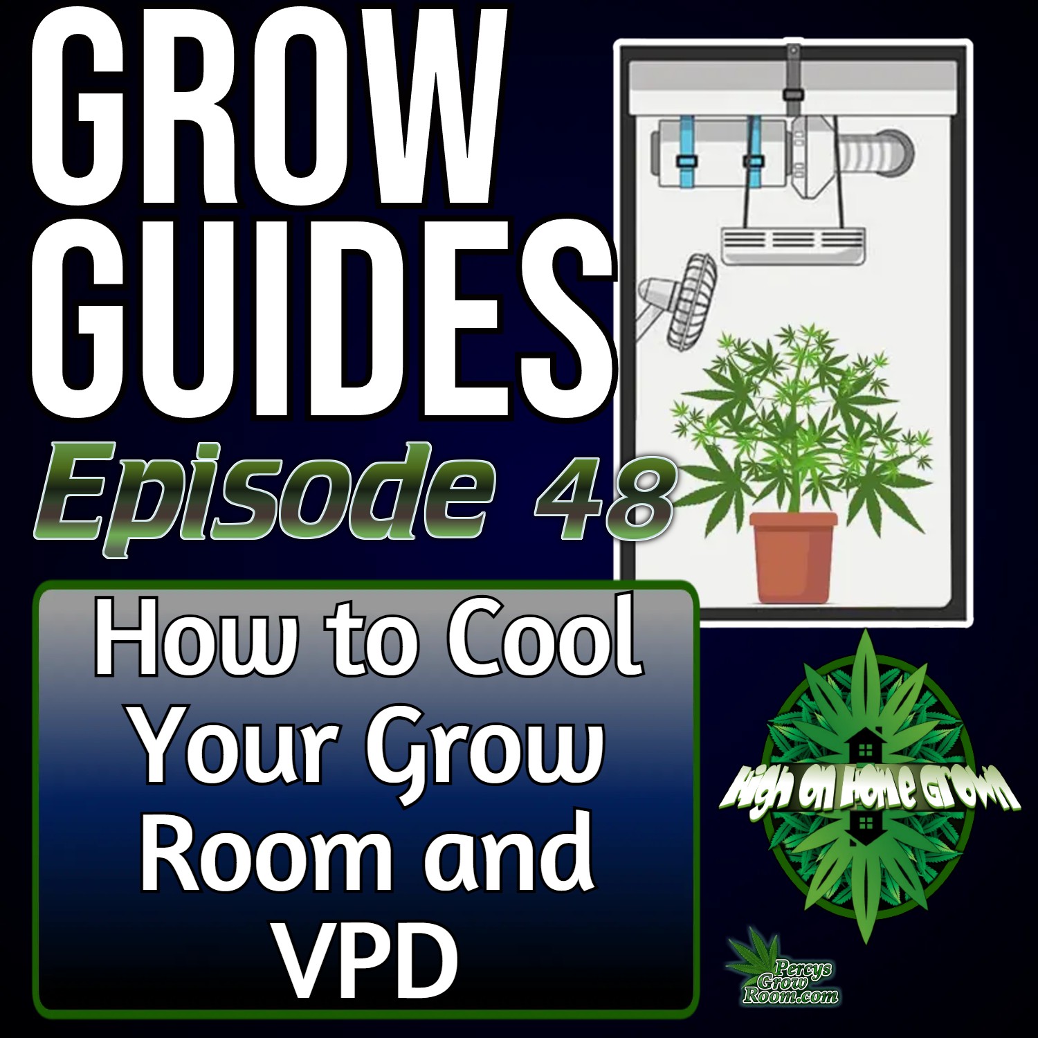 How to Keep Your Grow Room Cool and Control VPD for Healthy Cannabis Plants | Cannabis Grow Guides Episode 48