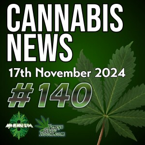 Major Drug Bust in Canadian Airport | Jobs in UK Cannabis Industry | Sales Tax Limits in Missouri | Big Alcohol and Cannabis Beverages | Matt Gaetz as U.S. Attorney General? | Cannabis News 140