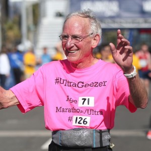 Mile #18- Gene Dykes-World Marathon Record (unofficially) of 2:54:23 at Age 70