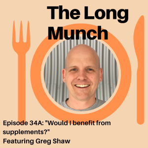 Episode 34A - Would I benefit from supplements? | Greg Shaw