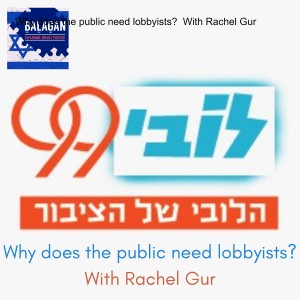 Why does the public need lobbyists?  With Rachel Gur