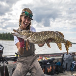 Magiskt gäddfiske i Norrland