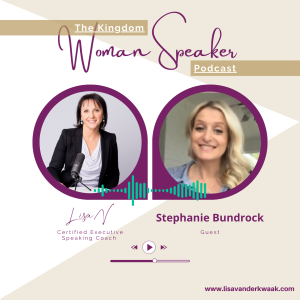 #104 ”Mompreneur Becomes Certified Speaker,  with Stephanie Bundrock”