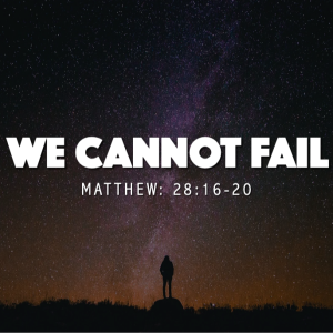 We Cannot Fail