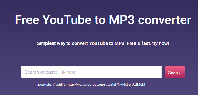 New YouTube to MP3 service