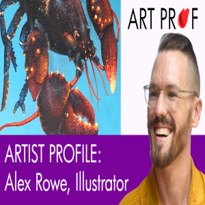 Illustrator & Painter Alex Rowe: Artist Profile