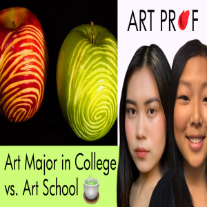 Art Major in College vs. Art School