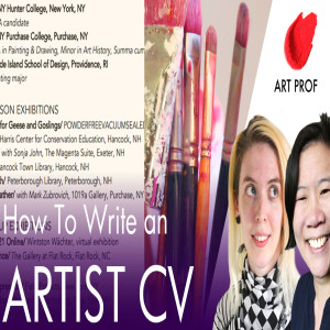 Artist CV & Resume: Tips for Writing