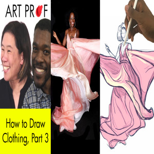 Drawing Along: How to Draw Clothing, Moving Folds