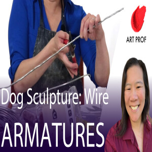 Wire Armature Demo: Dog Sculpture