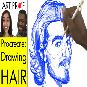 Draw Along: Hairstyles in Procreate
