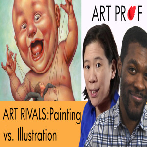 Art Rivals: Painting vs. Illustration