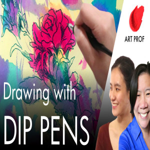 Dip & Quill Pen Inking: Tips for Drawing