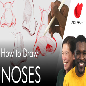 How to Draw Noses, Anatomy for Artists