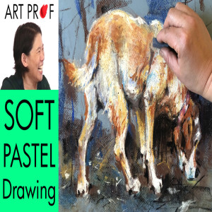 Draw Along: Drawing Dogs in Soft Pastel