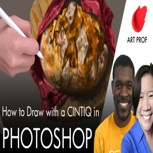 Photoshop: How to Draw with a CINTIQ 22