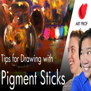 R&F PIGMENT Sticks: Drawing Techniques & Tips