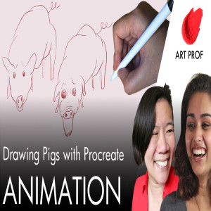 Procreate Animation: Drawing Pigs