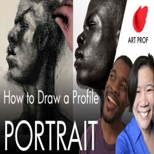 How to Draw a PORTRAIT in PROFILE