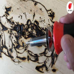 Dangerous Drawing: Pyrography Art (Wood Burning)