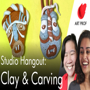 Sculpting Polymer Clay & Carving a Sweet Potato