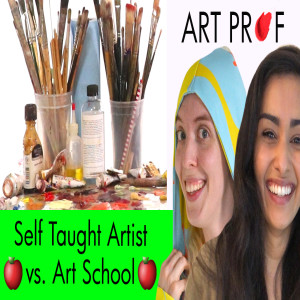 Self-Taught Artist vs. Art School