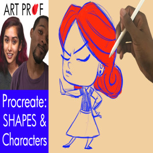 Procreate Draw Along: Characters & Shapes