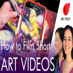 How to Film & Edit ART VIDEOS for Tik Tok, YouTube, Instagram