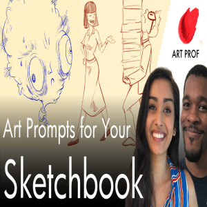 SKETCHBOOK Prompts & Ideas using Photoshop & Procreate